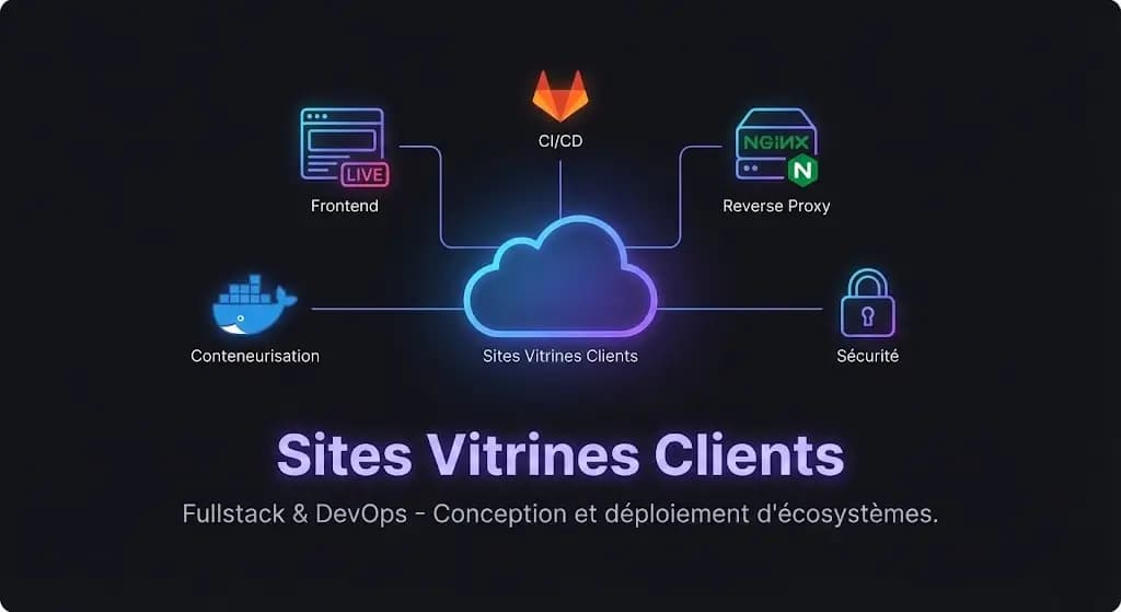 Sites Vitrines Clients – Aperçu 1